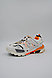 Кроссовки женские Balenciaga Track White-Orange, фото 2