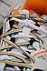 Кроссовки женские Balenciaga Track White-Orange, фото 9
