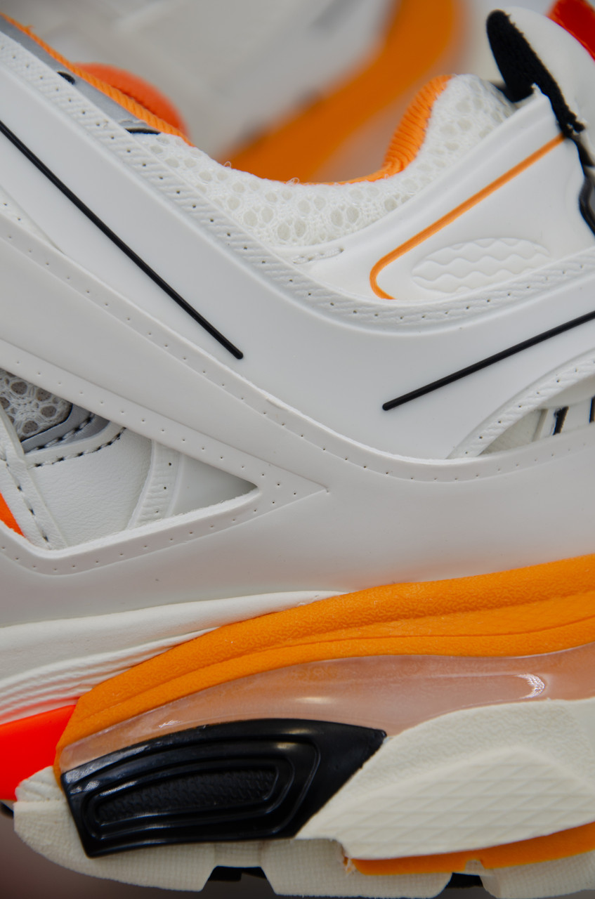 Кроссовки женские Balenciaga Track White-Orange - фото 10 - id-p225986007