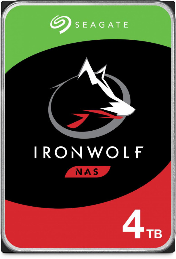 Жесткий диск Жесткий диск/ HDD Seagate SATA3 4Tb Iron Wolf NAS 5900 64Mb - фото 1 - id-p225985939