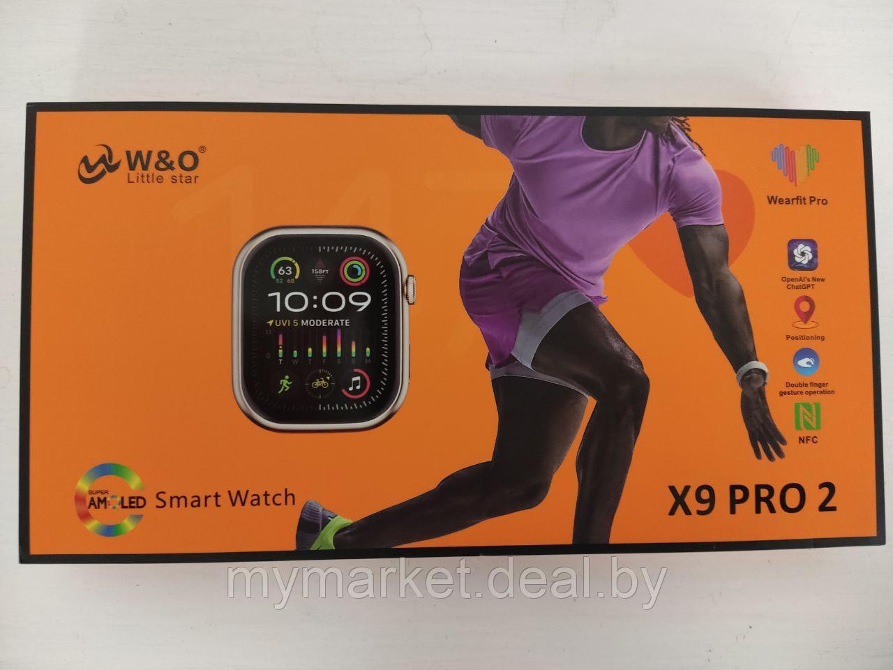 Смарт часы умные W&O Smart Watch X9 PRO 2 - фото 8 - id-p225989117