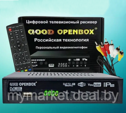 ТВ приставка цифровая для телевизора Good Openbox DVB-009 - фото 1 - id-p225989541