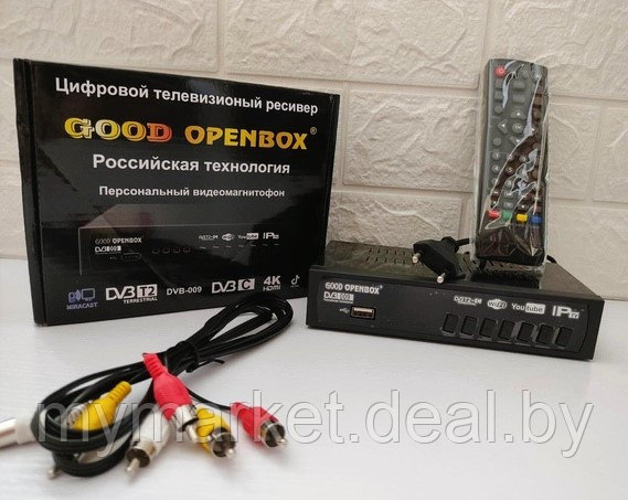 ТВ приставка цифровая для телевизора Good Openbox DVB-009 - фото 2 - id-p225989541