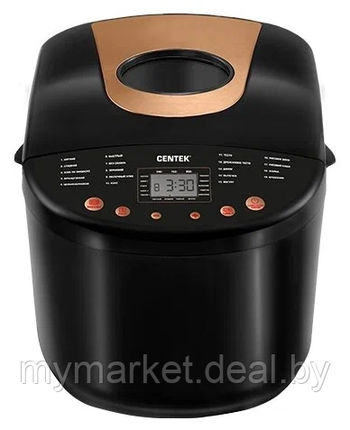 Хлебопечка Centek CT-1406 Black, с гарантией - фото 1 - id-p225989572