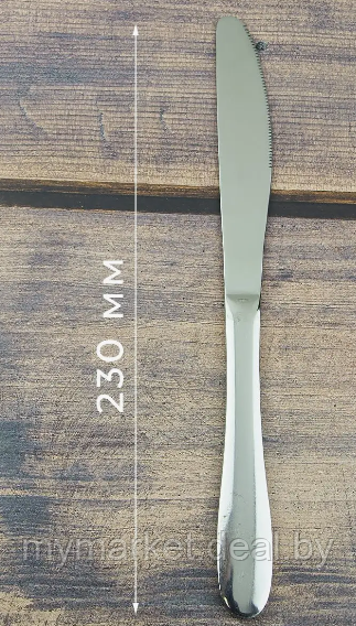 Ножи столовые из нержавеющей стали Hong Li 6 штук - фото 3 - id-p225989574