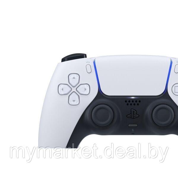 Геймпад - джойстик для PS5 беспроводной DualSense Wireless Controller, White (Original) - фото 3 - id-p225989203