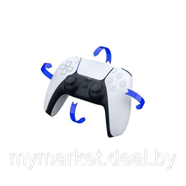 Геймпад - джойстик для PS5 беспроводной DualSense Wireless Controller, White (Original) - фото 6 - id-p225989203