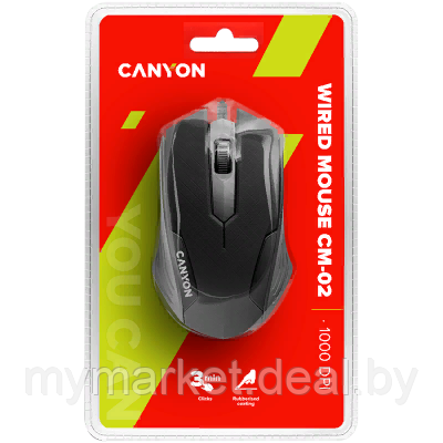 Компьютерная мышь Canyon CNE-CMS02B - фото 4 - id-p225989313
