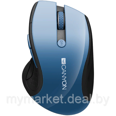 Беспроводная мышь с синим LED-сенсором - фото 1 - id-p225989314