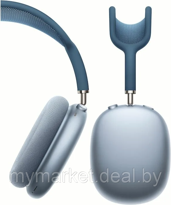 Наушники Apple AirPods Max A2096, Bluetooth, накладные, голубой - фото 5 - id-p225989328