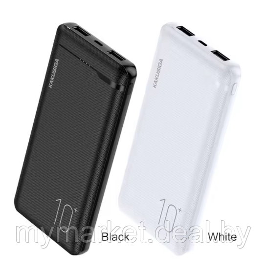 Повербанк Power Bank 10000 mah KAKUSIGA KSC-583 - фото 1 - id-p225989336