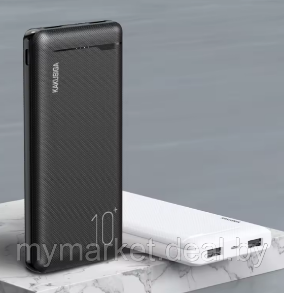 Повербанк Power Bank 10000 mah KAKUSIGA KSC-583 - фото 2 - id-p225989336