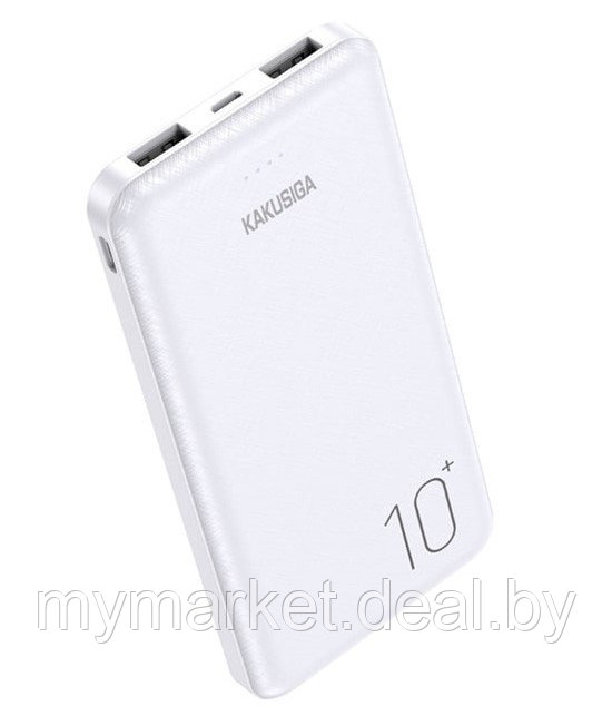 Повербанк Power Bank 10000 mah KAKUSIGA KSC-660 - фото 1 - id-p225989337