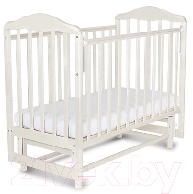 Детская кроватка СКВ Березка / 124001 (белый) - фото 1 - id-p225914820