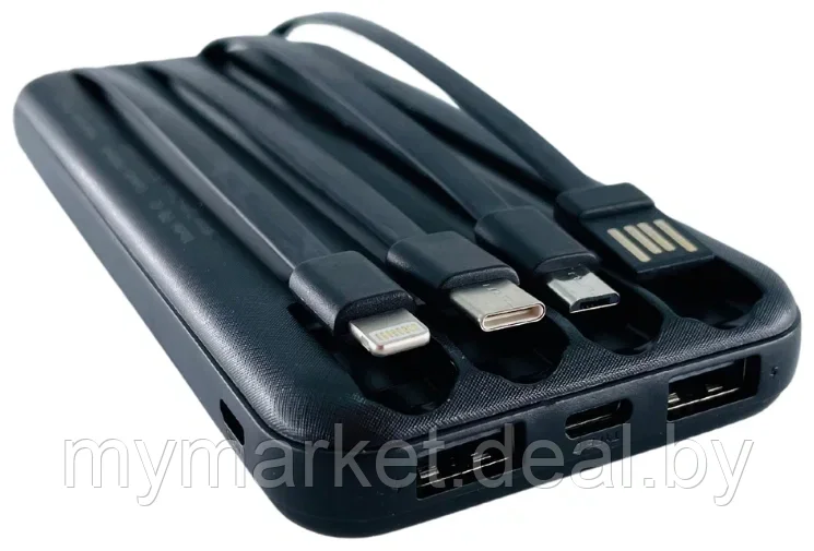 Повербанк Power Bank 10000 mah с беспроводной зарядкой ISA PB-12 - фото 5 - id-p225989453