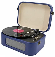 Виниловый проигрыватель Ritmix LP-190B DARK BLUE