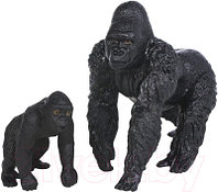 Набор фигурок коллекционных Masai Mara Мир диких животных. Семья горилл / MM211-117