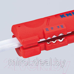 Инструмент для зачистки кабеля Knipex 1664125SB - фото 4 - id-p225992704