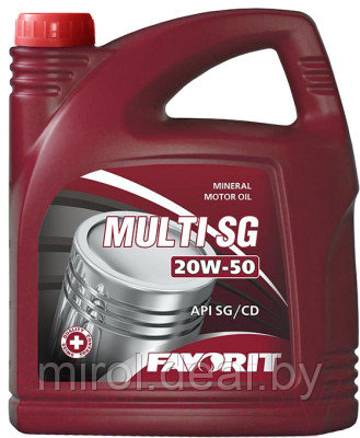 Моторное масло Favorit Multi SG 20W50 API SG/CD / 52063 - фото 1 - id-p225992504