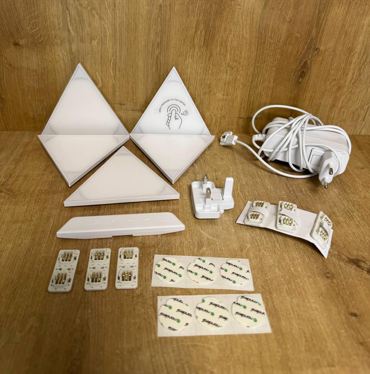 Умная система освещения Nanoleaf Shapes Mini Triangles Starter Kit (5 панелей) (а.40-039361) - фото 5 - id-p225995274