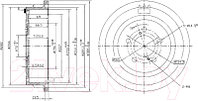 Тормозной барабан Patron PDR1003