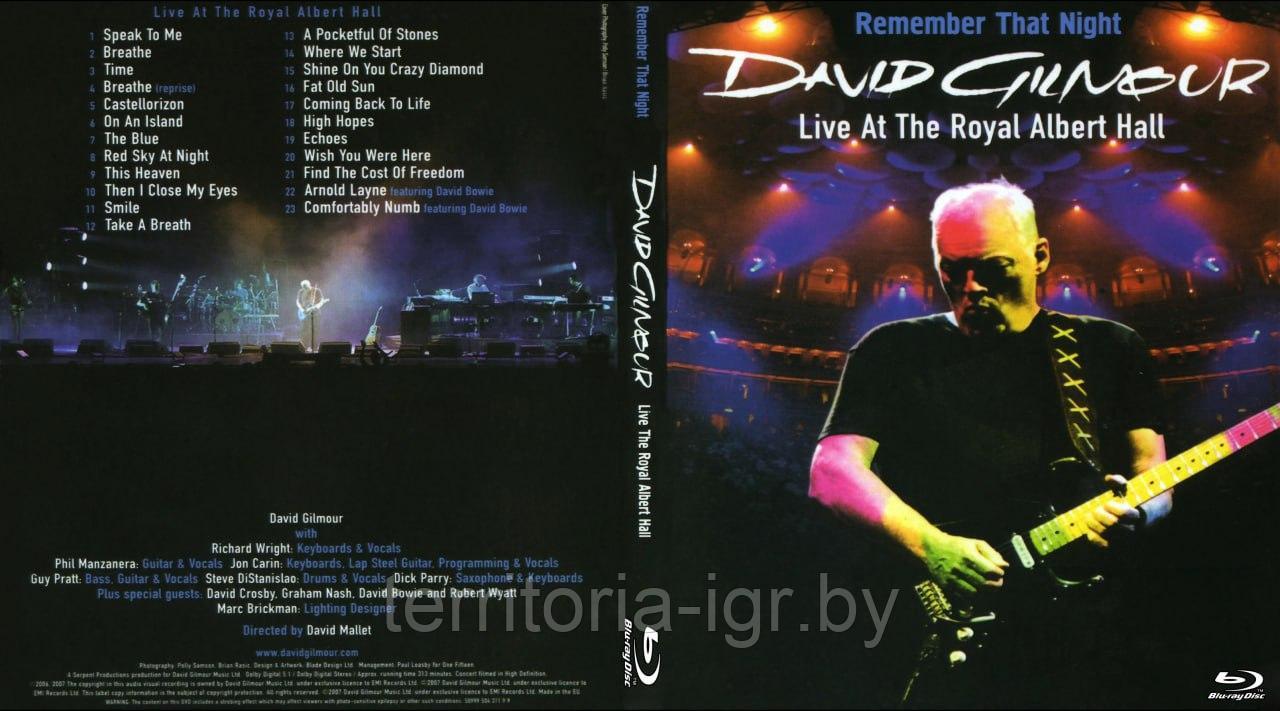 David Gilmour - Remember That Night (Live at The Royal Albert Hall) - фото 1 - id-p226002371