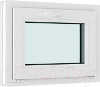 Окно ПВХ Brusbox Roto NX Фрамужное открывание 2 стекла
