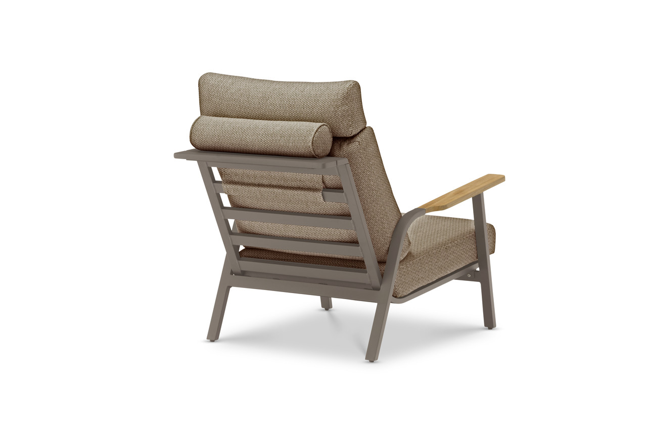 Комплект лаунж мебели Brafritid Malmo с 2-х местным диваном (коричневый) - фото 3 - id-p226008780
