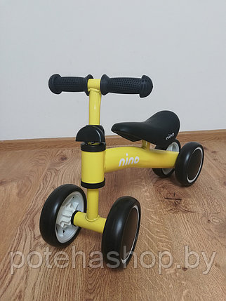 Беговел NINO Sport Balance (желтый), фото 2