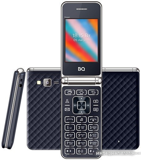 Смартфон BQ-Mobile BQ-2445 Dream (темно-синий) - фото 2 - id-p226009037