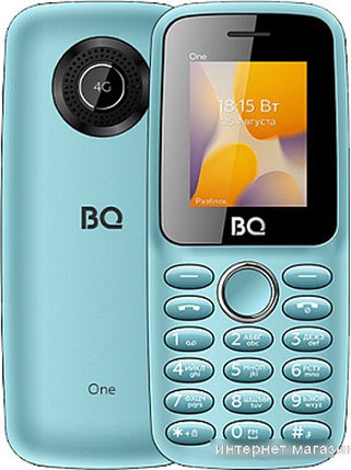 Кнопочный телефон BQ-Mobile BQ-1800L One (бирюзовый), фото 2