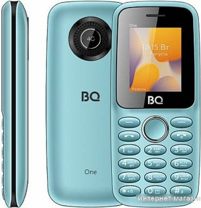 Кнопочный телефон BQ-Mobile BQ-1800L One (бирюзовый), фото 2