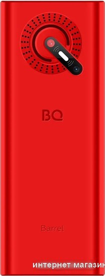 Кнопочный телефон BQ-Mobile BQ-1858 Barrel (красный) - фото 4 - id-p226009051