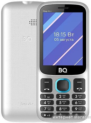 Мобильный телефон BQ-Mobile BQ-2820 Step XL+ (белый/синий), фото 2