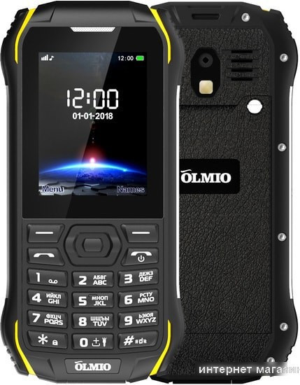 Мобильный телефон Olmio X05 (черный) - фото 1 - id-p226009075