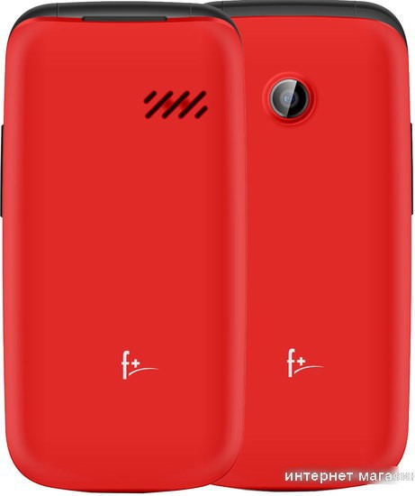 Мобильный телефон F+ Flip 2 (красный) - фото 1 - id-p226009079