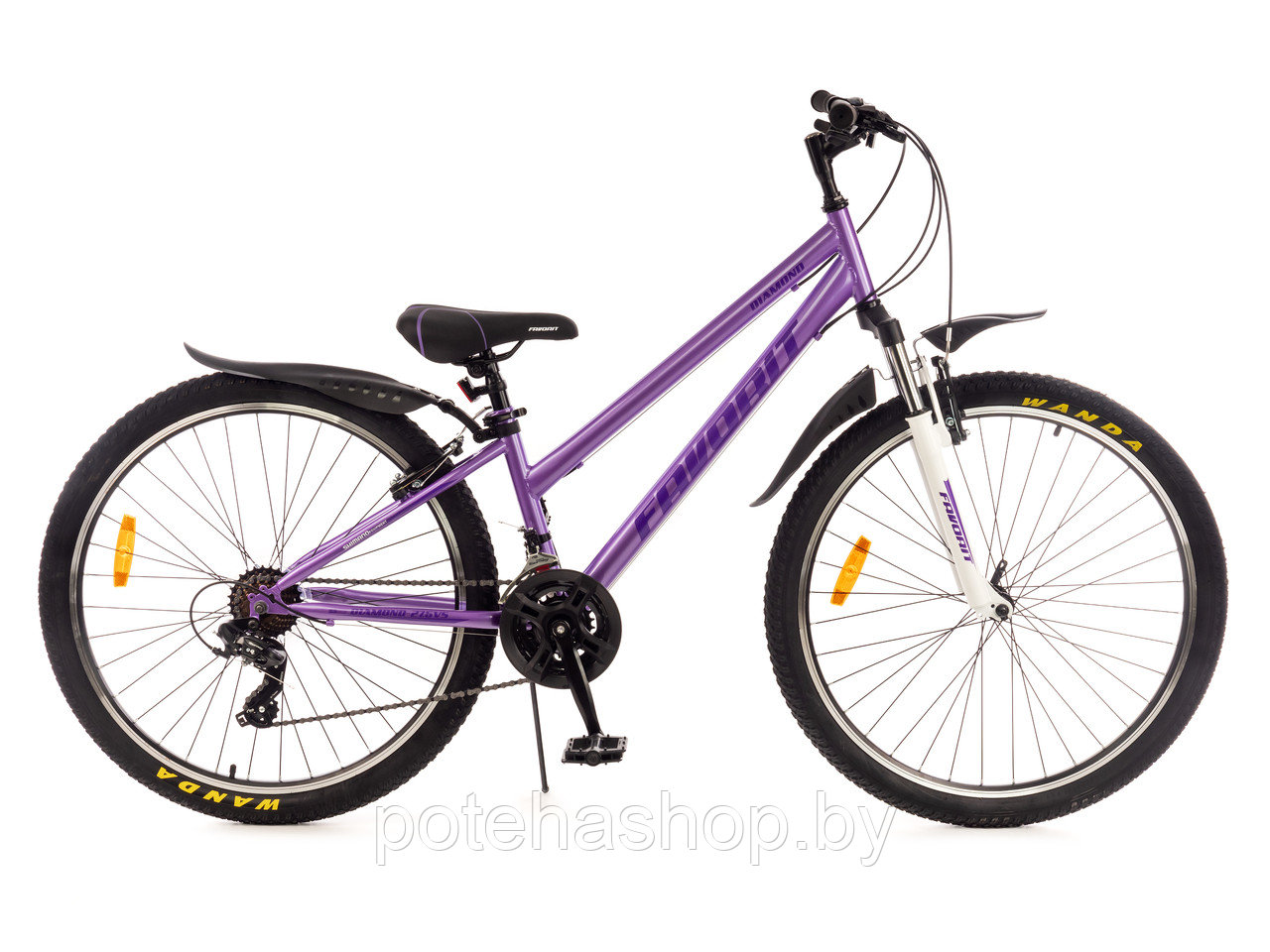 Двухколесный велосипед FAVORIT, модель DIAMOND-27.5VS, DMD27V13VL - фото 1 - id-p226009169