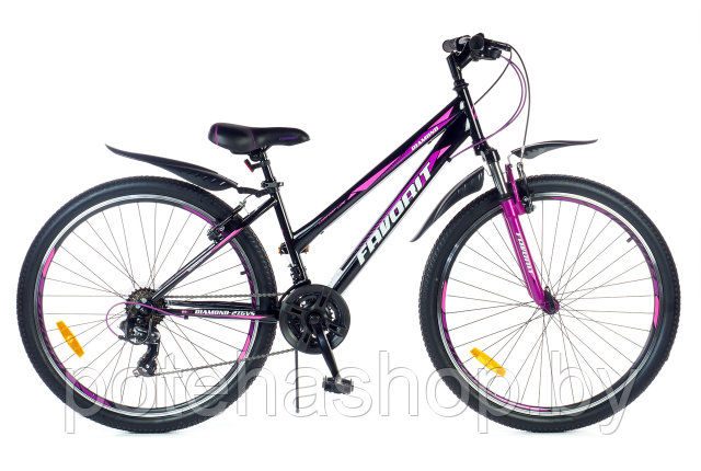 Двухколесный велосипед FAVORIT, модель DIAMOND-27.5VS, DMD27V15BK, фото 2