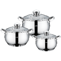 Набор посуды из 6 предметов нержавеющая сталь MUNCHENHAUS MH-15832