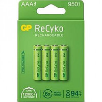 Аккумулятор GP ReCyko 950mAh AAA 4 шт