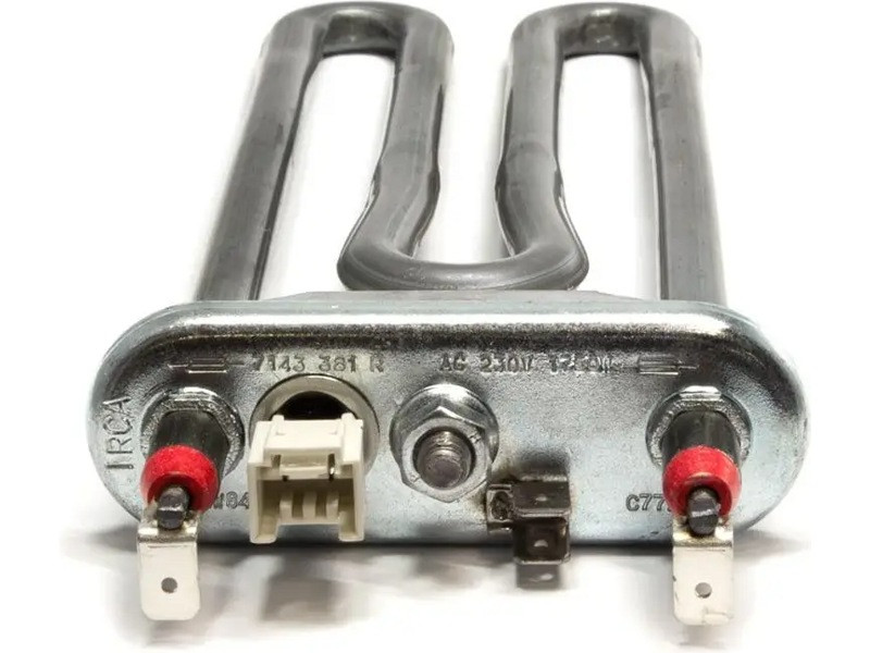Нагревательный элемент ( ТЭН ) для стиральной машины Electrolux HTR019ZN (Irca 1750W прям.с отв.L=180, R8+, - фото 2 - id-p139663230