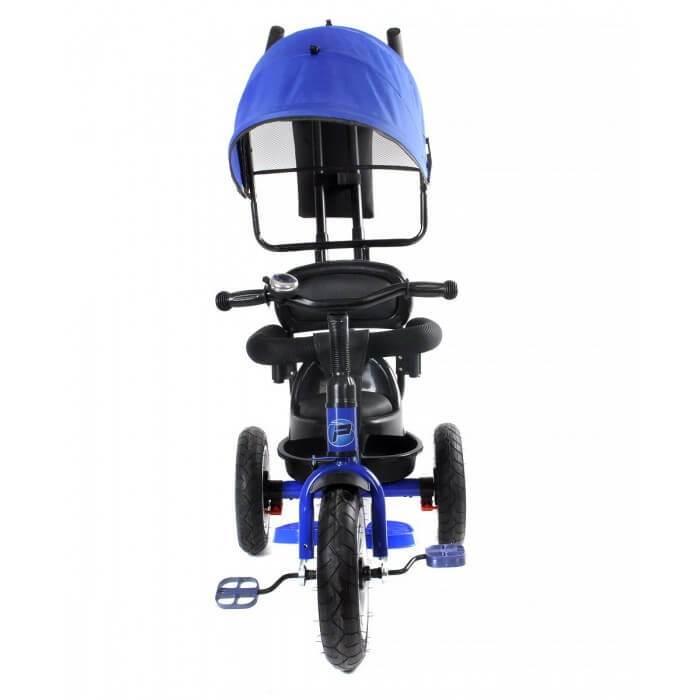 Детский трехколесный велосипед с ручкой управления Pilot синий PTA1B - фото 3 - id-p226010950