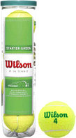 Набор теннисных мячей Wilson Starter Green Play / WRT137400