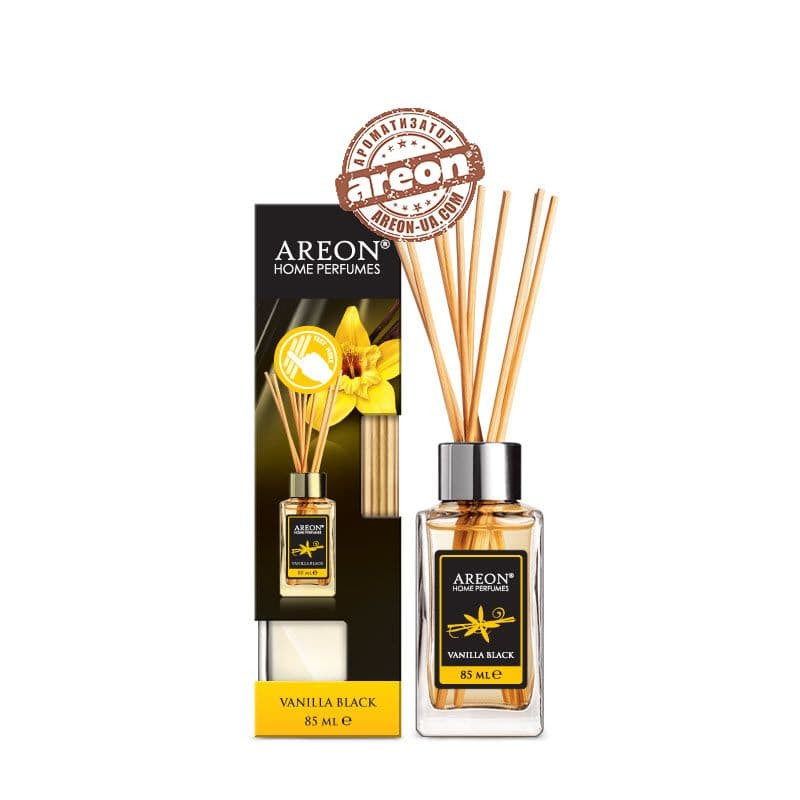 Аромат. возд. AREON HOME PERFUME STICKS 85 ml Vanilla Black - фото 1 - id-p226031097