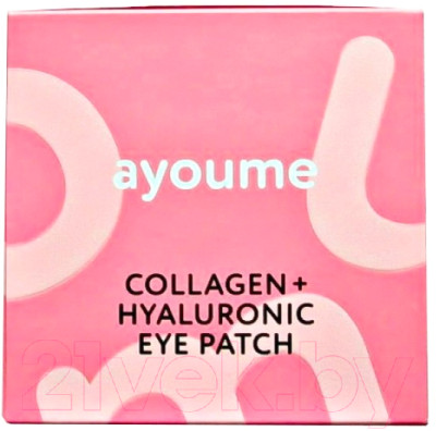 Патчи под глаза Ayoume Collagen+Hyaluronic Eye Patch - фото 3 - id-p226029074