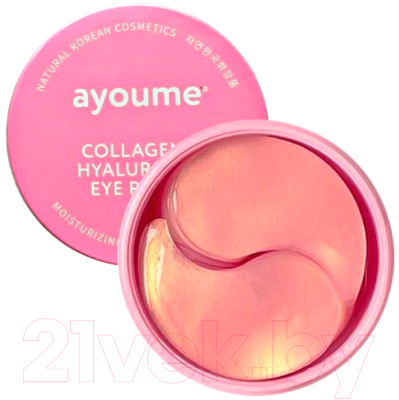Патчи под глаза Ayoume Collagen+Hyaluronic Eye Patch - фото 4 - id-p226029074