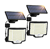 Светильник - прожектор на солнечной батарее Led Solar Sensor Light с датчиком движения и пультом упр, фото 4