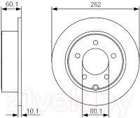 Тормозной диск Bosch 0986479R05