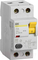 Дифференциальный автомат IEK ВД1-63 2P 25А 100mA / MDV10-2-025-100
