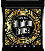 Струны для акустической гитары Ernie Ball 2568 Acouz Alum Bronze LI